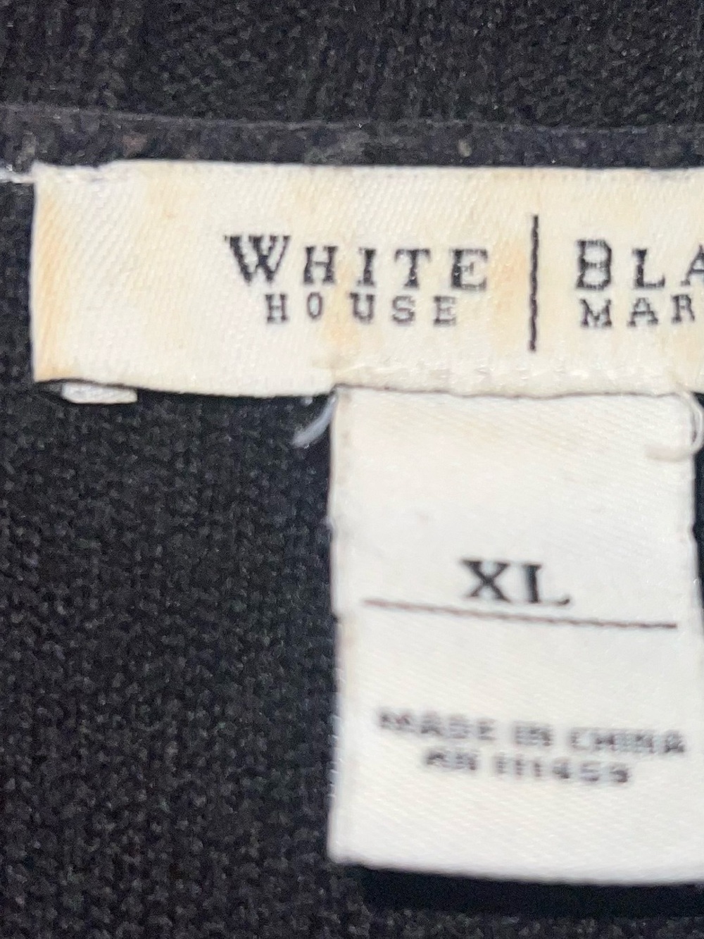 Max Studio Black Ruffle-Edge Button Cardigan - Picture 3 of 5